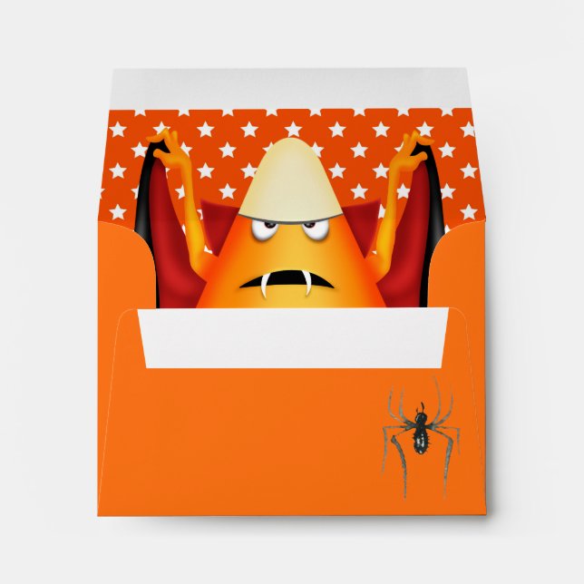 Cute Halloween Envelope (Back (Bottom))
