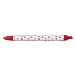 cute Halloween/Fall pumpkin pattern Black Ink Pen