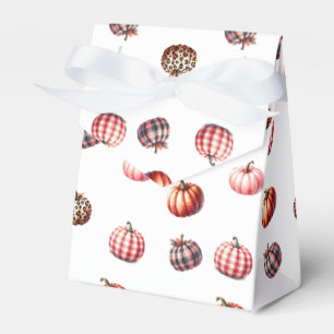 cute Halloween/Fall pumpkin pattern Favour Box