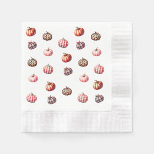 cute Halloween/Fall pumpkin pattern Napkin