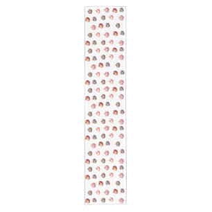cute Halloween/Fall pumpkin pattern Short Table Runner