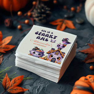 Cute Halloween First Birthday Napkin