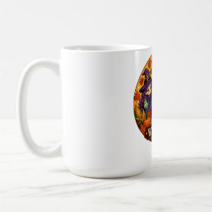 Cute Halloween Fox Witch Ghost Fall Autumn Welcome Coffee Mug