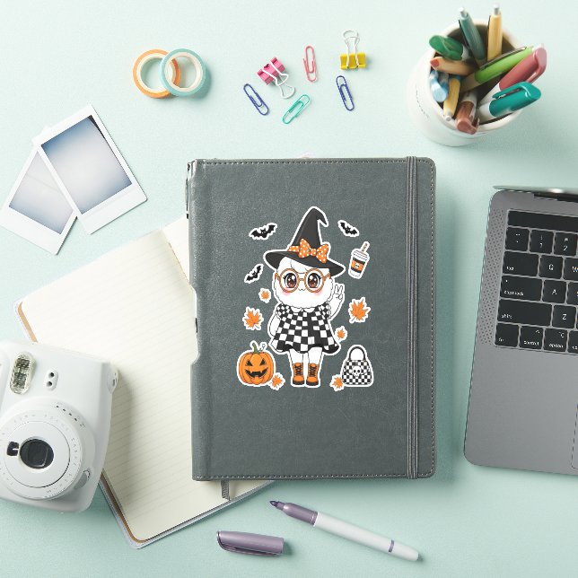 Cute Halloween Ghost (iPad Cover)