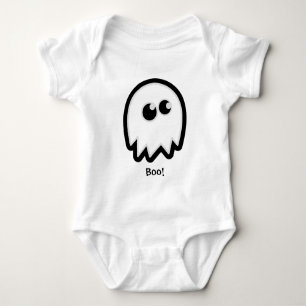 Cute Halloween Ghost Baby and Kid Shirts