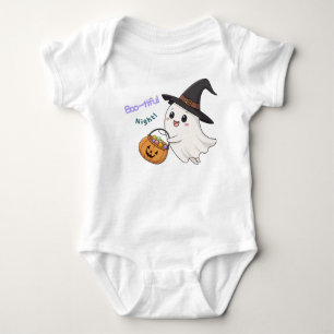 Cute Halloween Ghost Baby Bodysuit