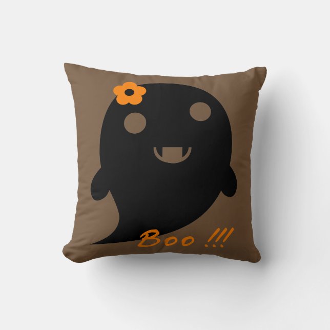 Cute Halloween ghost Cushion (Front)