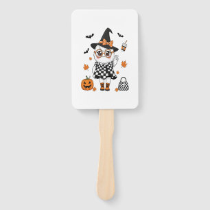 Cute Halloween Ghost Hand Fan