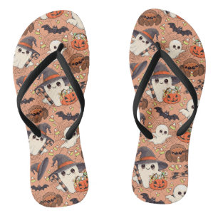Cute Halloween Ghost Kawaii Style Thongs