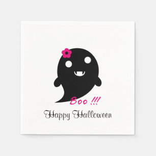 Cute Halloween Ghost Napkin