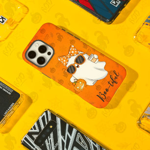 Cute Halloween Ghost Pumpkin Spice Personalised iPhone 16 Pro Max Case