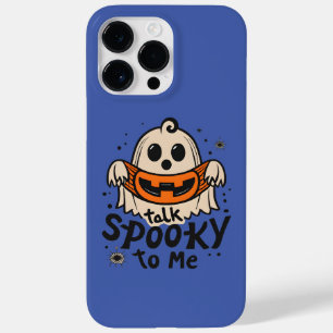 Cute Halloween Ghost Retro : Talk Spooky To Me Case-Mate iPhone 14 Pro Max Case