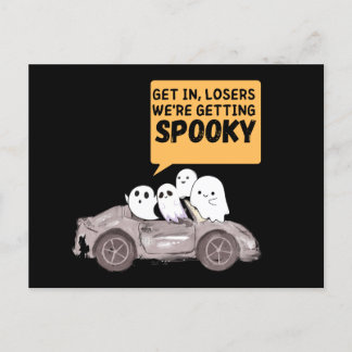 Cute Halloween Ghost spooktacular party Postcard