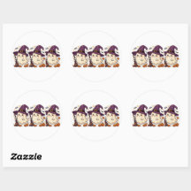 Cute Halloween Ghost Stickers