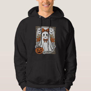 Cute Halloween Ghost Vintage Engraving Shirt Desig