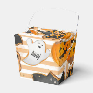 CUTE HALLOWEEN GHOSTS BATS SPIDER WEBS PUMPKINS FAVOUR BOX