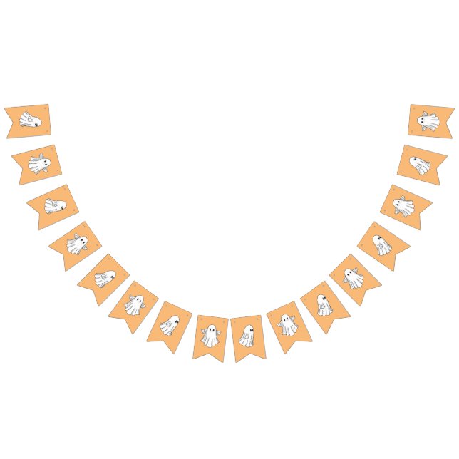 Cute Halloween Ghost's Bunting (All)