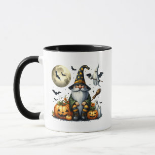 🎃 Cute Halloween Gnome – Perfect Gift Mug