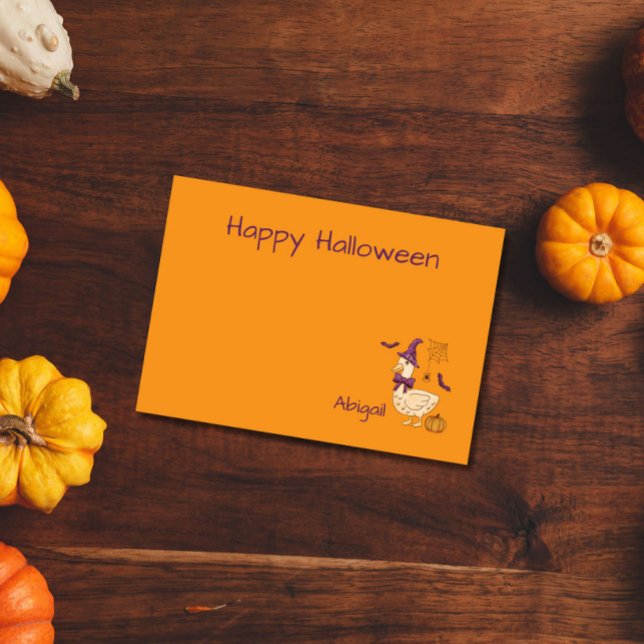 Cute Halloween Goose Post-it Notes (Creator Uploaded)