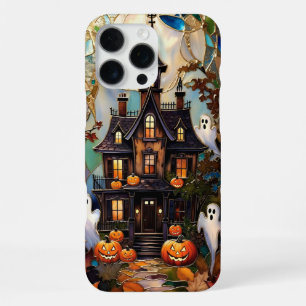 Cute Halloween Haunted House Phone Case
