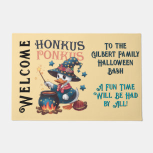 Cute Halloween Honkus Ponkus Doormat
