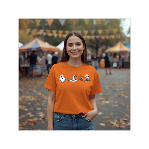 Cute Halloween Icons Women’s T-Shirt – Witchy Styl