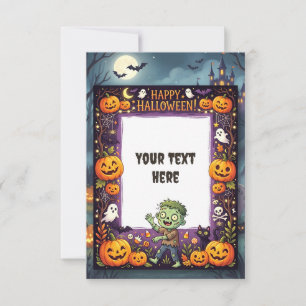 Cute Halloween Invitation Card 2026 #10