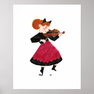 Cute Halloween kids costume trick and treat parade Poster