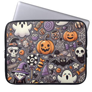 Cute Halloween Laptop Sleeve