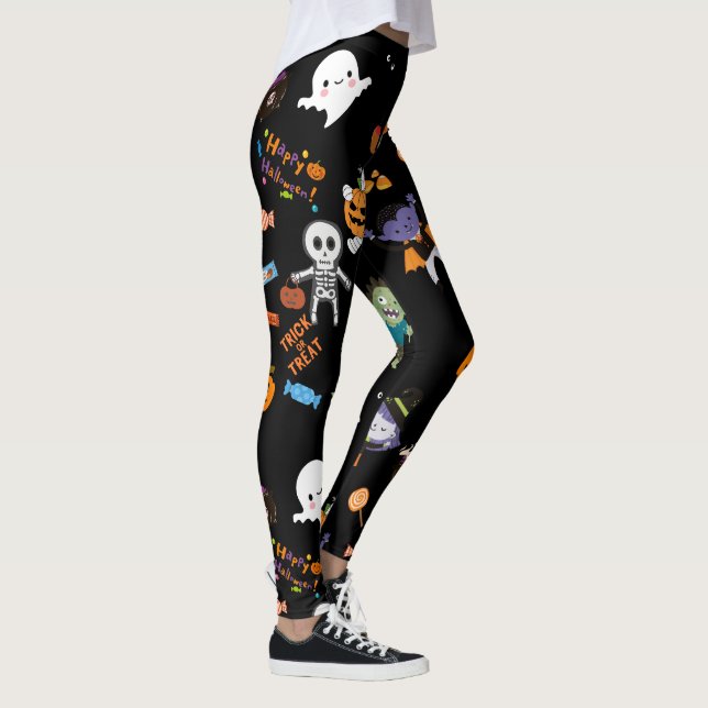 Cute Halloween Leggings  (Right)