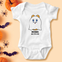 Cute Halloween Little Boo Ghost Personalised