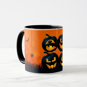 cute Halloween mug design