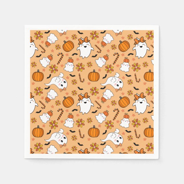 Cute Halloween Napkin (Front)