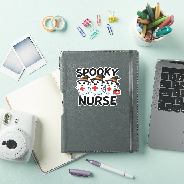 Cute Halloween Nurse Ghosts Cartoon Classic T-Shir (iPad Cover)