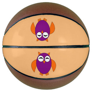 Cute Halloween Owl Basketballs