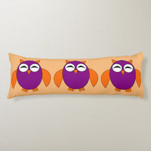 Cute Halloween Owl Body Pillow
