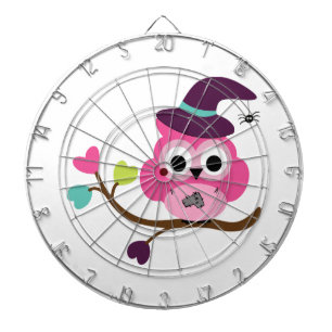 Cute Halloween Owl Dartboard