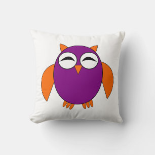 Cute Halloween Owl Pillow