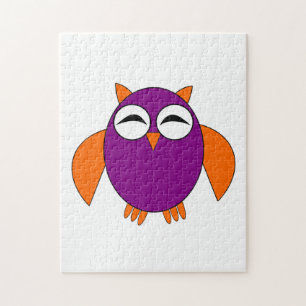 Cute Halloween Owl Puzzle