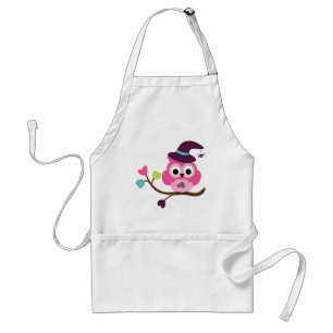 Cute Halloween Owl Standard Apron