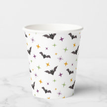 Cute Halloween Paper Cups Size: 8oz Paper Cup
