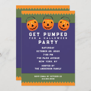 Cute Halloween Party Invitation
