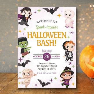 Cute Halloween Party Invitation,  Invitation