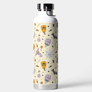 Cute Halloween Pattern Water Bottle