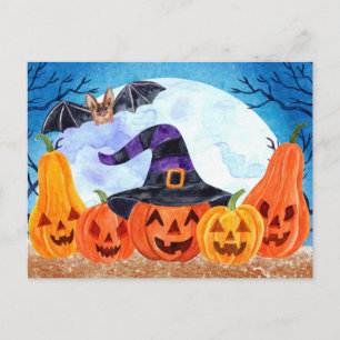 Cute Halloween Postcard