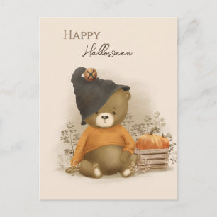 Cute Halloween Postcard