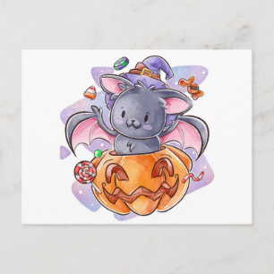 Cute Halloween Postcard