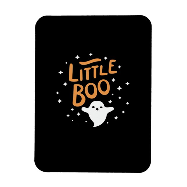 Cute Halloween Pregnancy Announcement Magnet (Vertical)