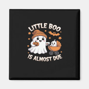 Cute Halloween Pregnancy Announcement Magnet