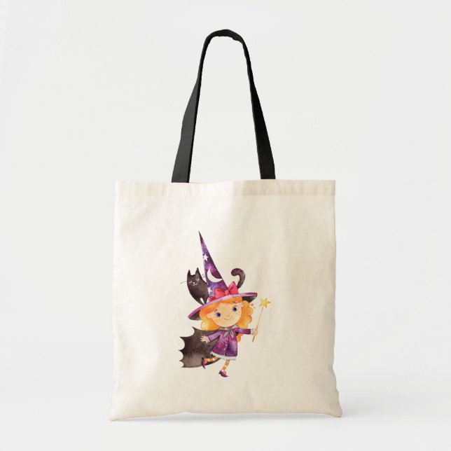 Cute Halloween Princesse Tote Bag (Front)